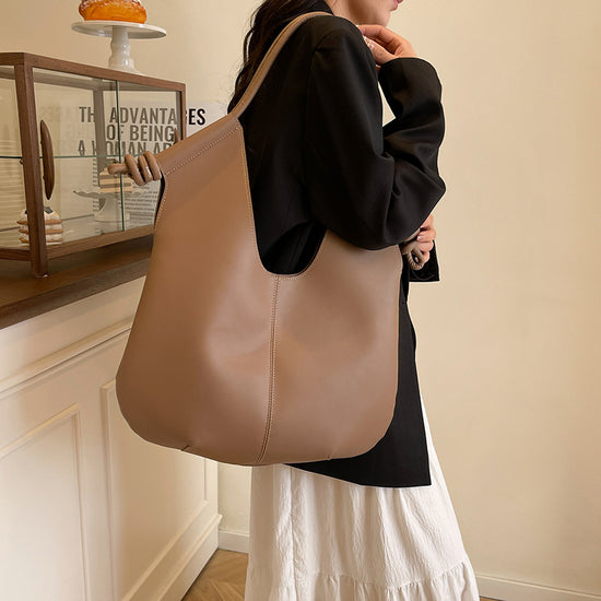 The Lucini Tote — Vintage Slouchy Drawstring Shoulder Bag