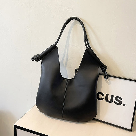The Lucini Tote — Vintage Slouchy Drawstring Shoulder Bag