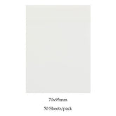 Clear sticky notes