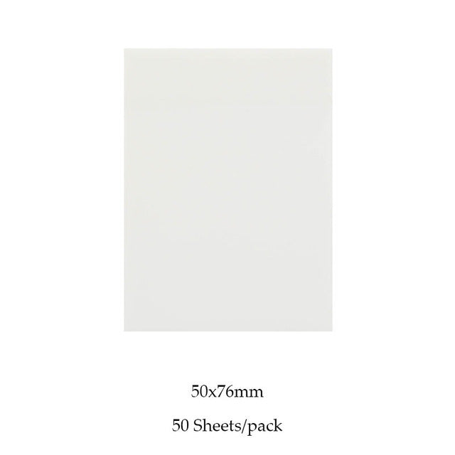 Clear sticky notes