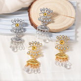 vintage punk tassel earrings
