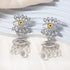 vintage punk tassel earrings